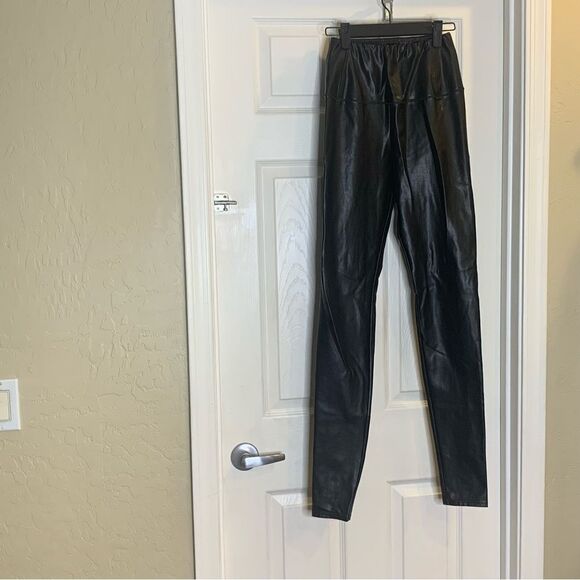 WILFRED FREE Black Daria Vegan  Leather Leggings Size S - Picture 4 of 11